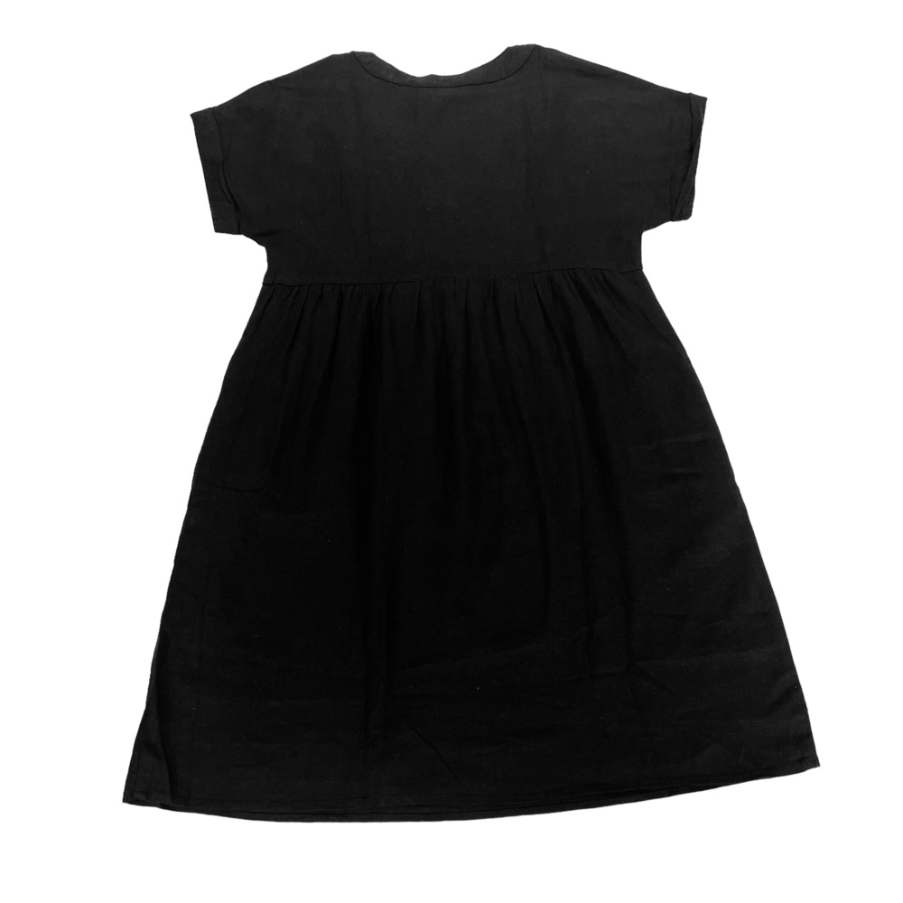 Briggs Womens V-neck Linen Blend Dress Size X-Small